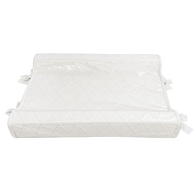 Trocador Anatômico - Tricot - Off White Natural - prontaentrega