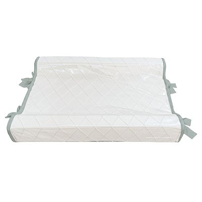 Trocador Anatômico - Tricot - Verde M.Plantação - prontaentrega