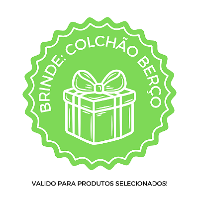 BRINDE: Colchão Para Berço - Maxiespuma - 10cm