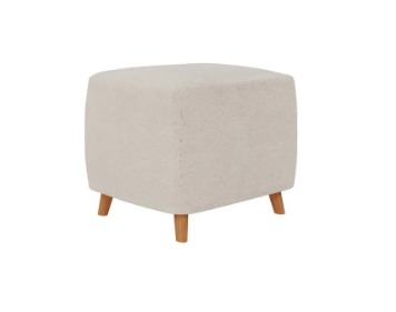 Puff Aconchego - Boucle Creme - prontaentrega