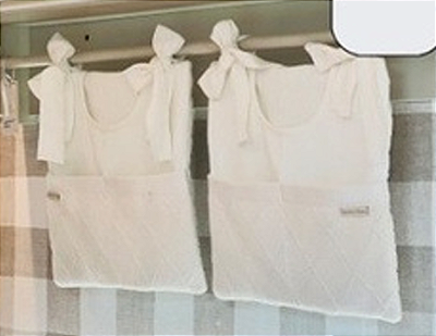 Porta Treco - Algodão - Off White - prontaentrega