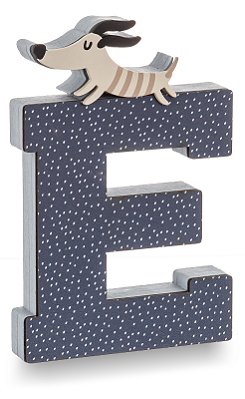 Enfeite / Adorno Letra Inicial Decorativa - Au Au - 109100 - Personalizado