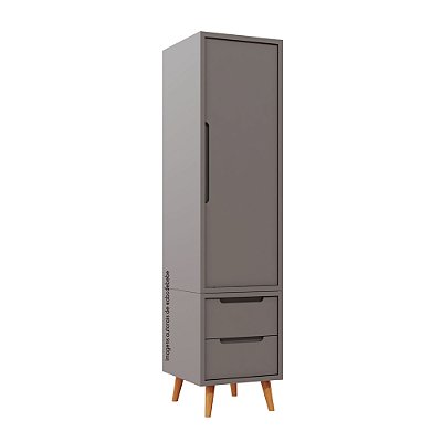 Armário Modular 1 Porta -  Pés Sonhos - Fendi