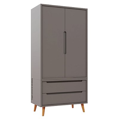 Armário Modular 2 Portas -  Pés Sonhos - Fendi