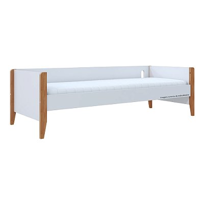 Cama Sofá - Bo - Branco/Jequitiba