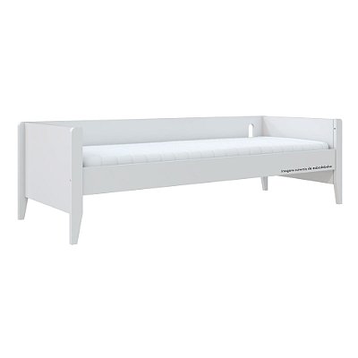 Cama Sofá - Bo - Branco/Branco