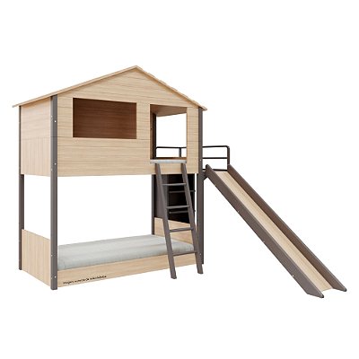 Beliche Açaí - Com Casinha - Carvalho/Fendi