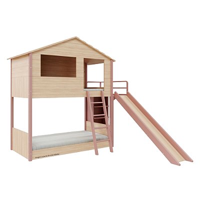 Beliche Açaí - Com Casinha - Carvalho/Rose