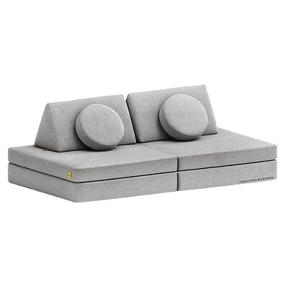 Sofá de Brincar - Boucle - Cinza