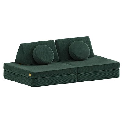 Sofá de Brincar - Cotelê - Verde