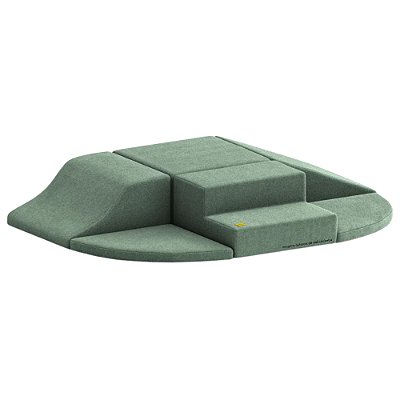 Play Baby - 6 Módulos - Verde Claro