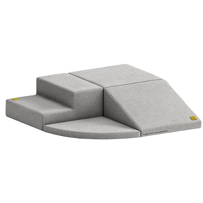 Play Baby - 4 Módulos - Cinza