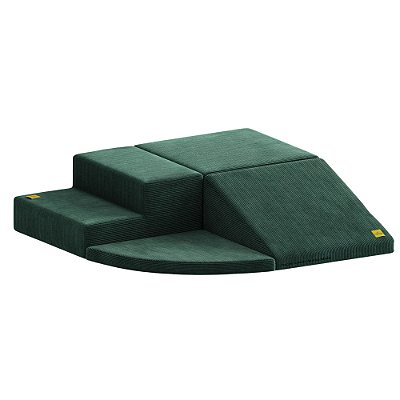 Play Baby - 4 Módulos - Cotelê - Verde