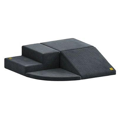 Play Baby - 4 Módulos - Coletê - Cinza