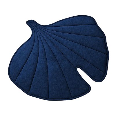 Tapete Gingko - Azul Marinho