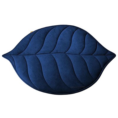 Tapete Folha - Azul Marinho