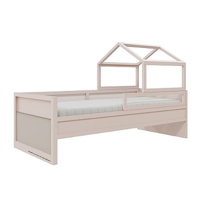 Cama Papaya - Com Casinha - Rosa Old