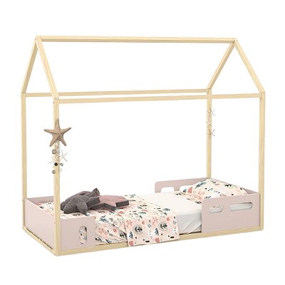 Cama Casinha - Liv - Rose / Natural 51425