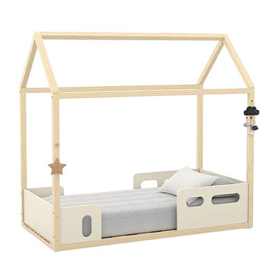 Mini Cama Liv - Off White / Natural 51466
