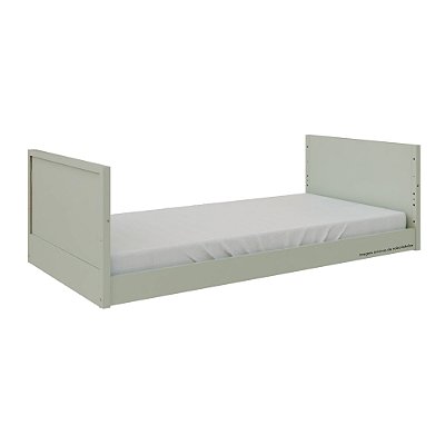 Cama Infantil Link Plus - Com Ou Sem Auxiliar - Verde Old