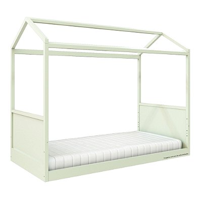 Cama Link Plus - Com Casinha - Com Ou Sem Auxiliar - Verde Old