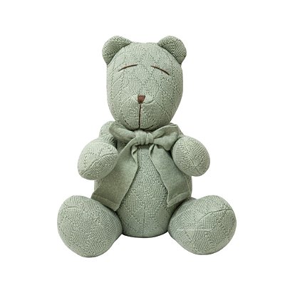 Urso Tricot - Tamanho M - Verde Limonada - Personalizado