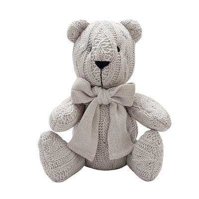 Urso Tricot - Tamanho M - Cinza 869 - Personalizado