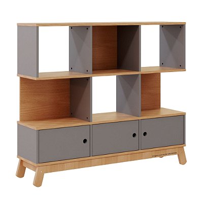 Estante Organizadora Papaya - Jequitibá / Fendi