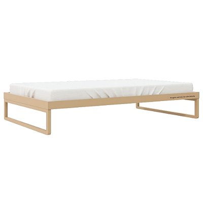 Cama Tupi - Com Ou Sem Auxiliar - Capuccino