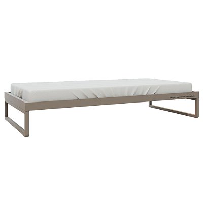 Cama Tupi - Com Ou Sem Auxiliar - Cinza