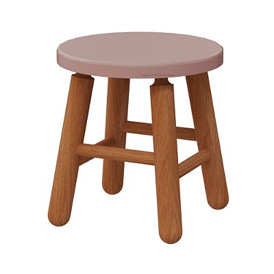 Banquinho Infantil Link - Rose