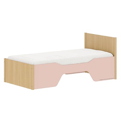 Cama Infantil Evolutiva Kids 2 Em 1 - Rosa