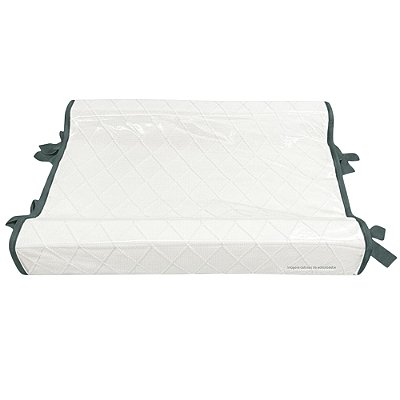 Trocador Anatômico - Tricot - Verde Eucaliptus