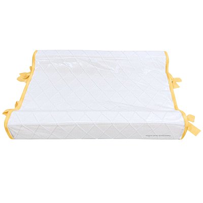 Trocador Anatômico - Tricot - Amarelo Plus