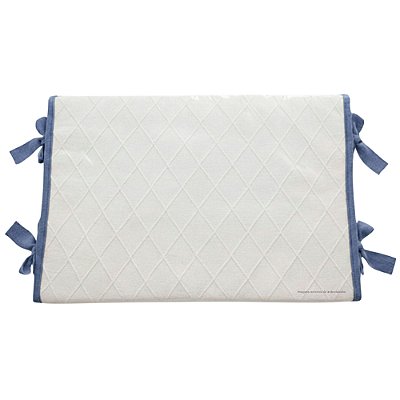 Trocador Reto - Tricot - Azul Tirreno