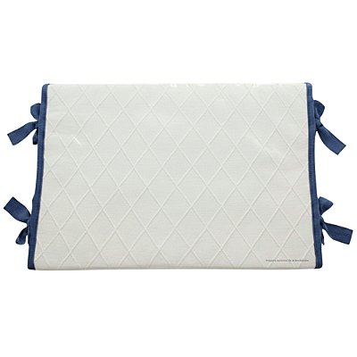 Trocador Reto - Tricot - Azul Profundo