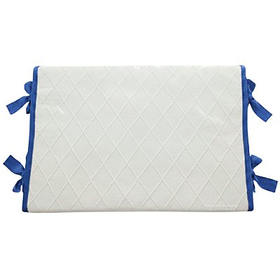 Trocador Reto - Tricot - Azul Fauna