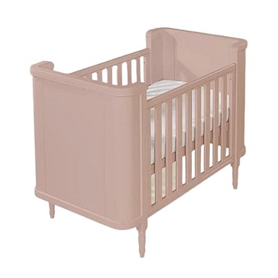 Berço Toy 2 em 1 - Rosa Soft