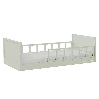 Cama Infantil Link - Com 1 Grade E Meia Palitada - Verde Old