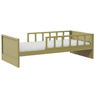 Cama Infantil Link - Com 2 Meias Grades Palitadas - Cacto