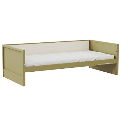 Cama Sofá Infantil Link - 1 Grade Em Palha Natural - Cacto