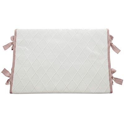 Trocador Reto - Tricot - Rosa Una