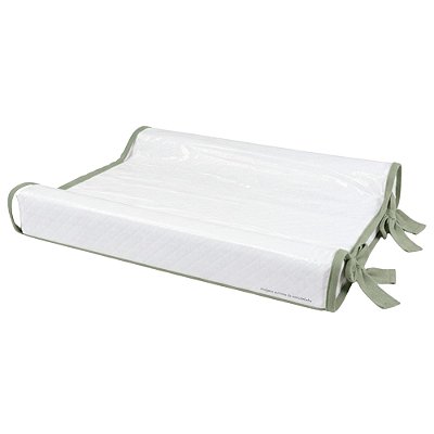 Trocador Anatômico - Malha Jacquard - Verde M.Plantação