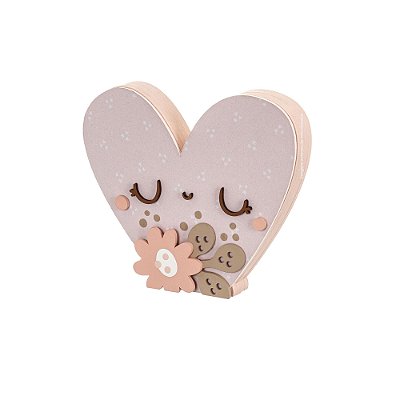 Enfeite de Prateleira Infantil Coração Decorativo - Árvore - 110031