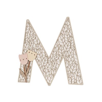 Enfeite De Prateleira Com Inicial Personalizada - Árvore - 110101 - Personalizado