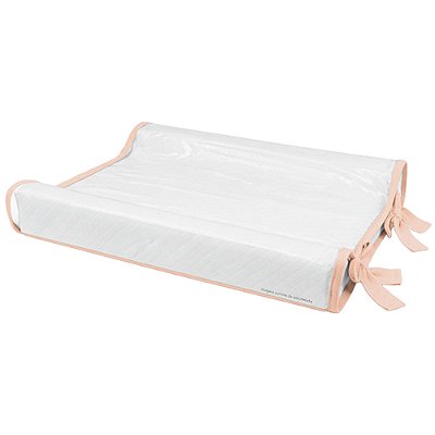 Trocador Anatômico - Malha Jacquard - Salmão Rosê