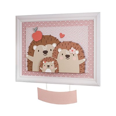 Porta Maternidade Decorativo Personalizado Com Nome Do Bebê - Bosque - 92021 - Personalizado