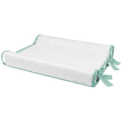 Trocador Anatômico - Malha Jacquard - Verdinho