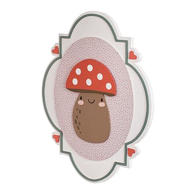 Quadro Avulso Para Quarto De Bebê E Infantil P - Bosque - 92025