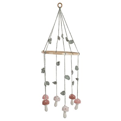 Móbile Amigurumi Em Crochê Decorativo 45 Cm - Bosque - 92110